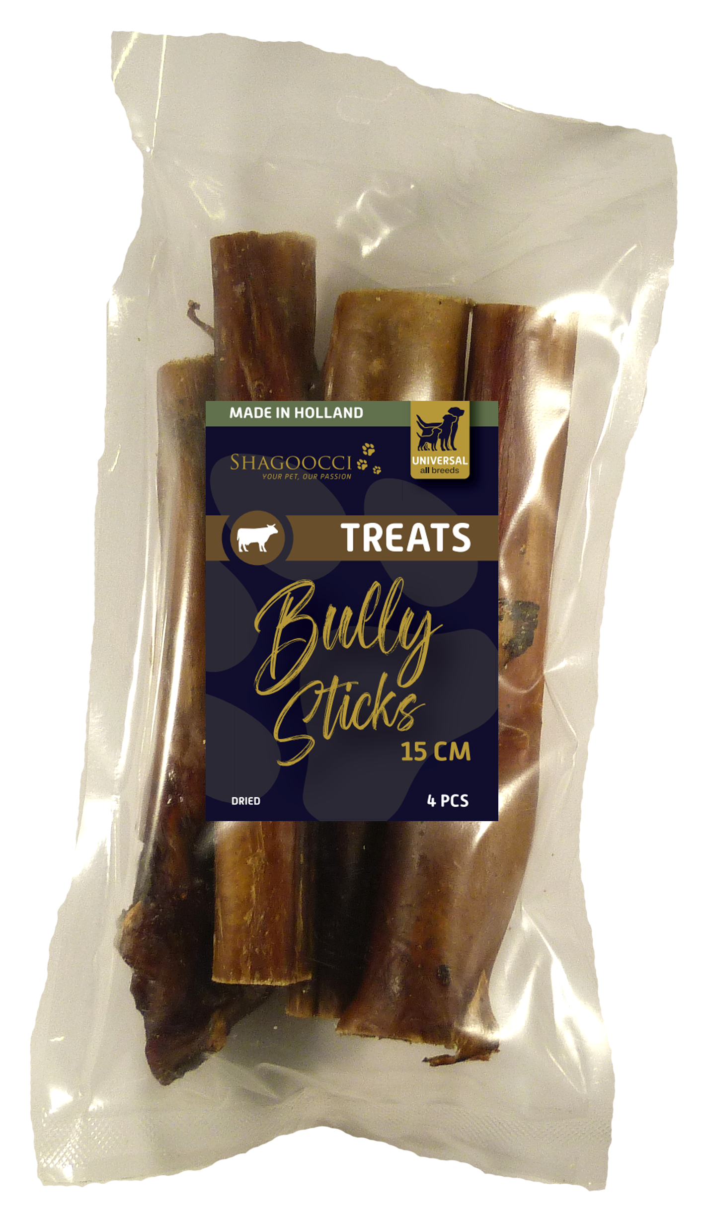 Bully Sticks Dried (15cm 4 pcs)