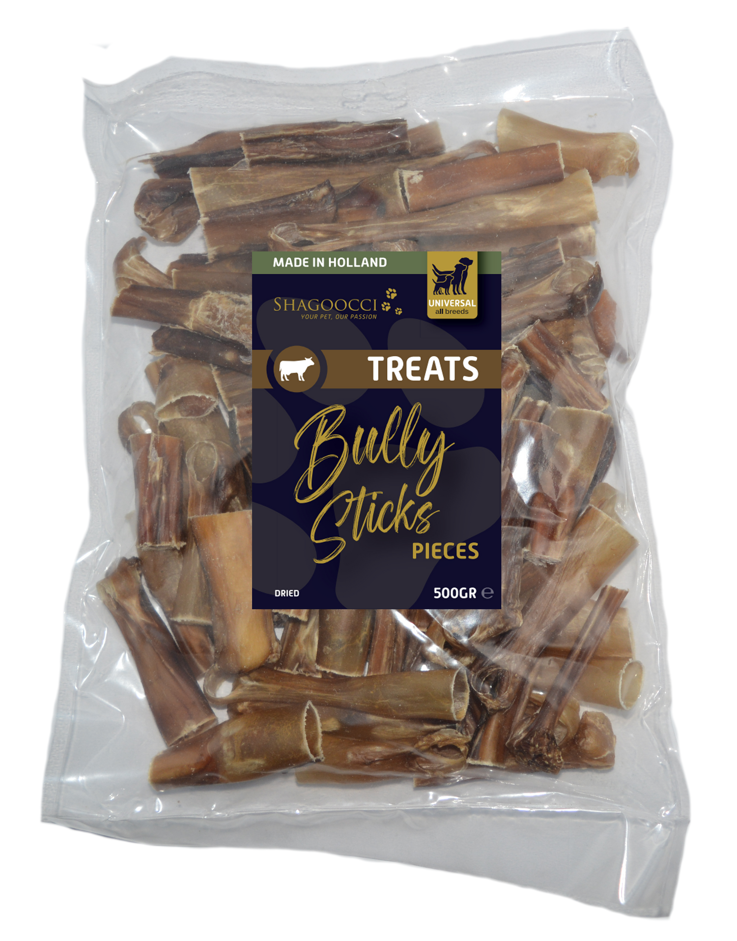 Bully Sticks Pieces Dried (500 g)