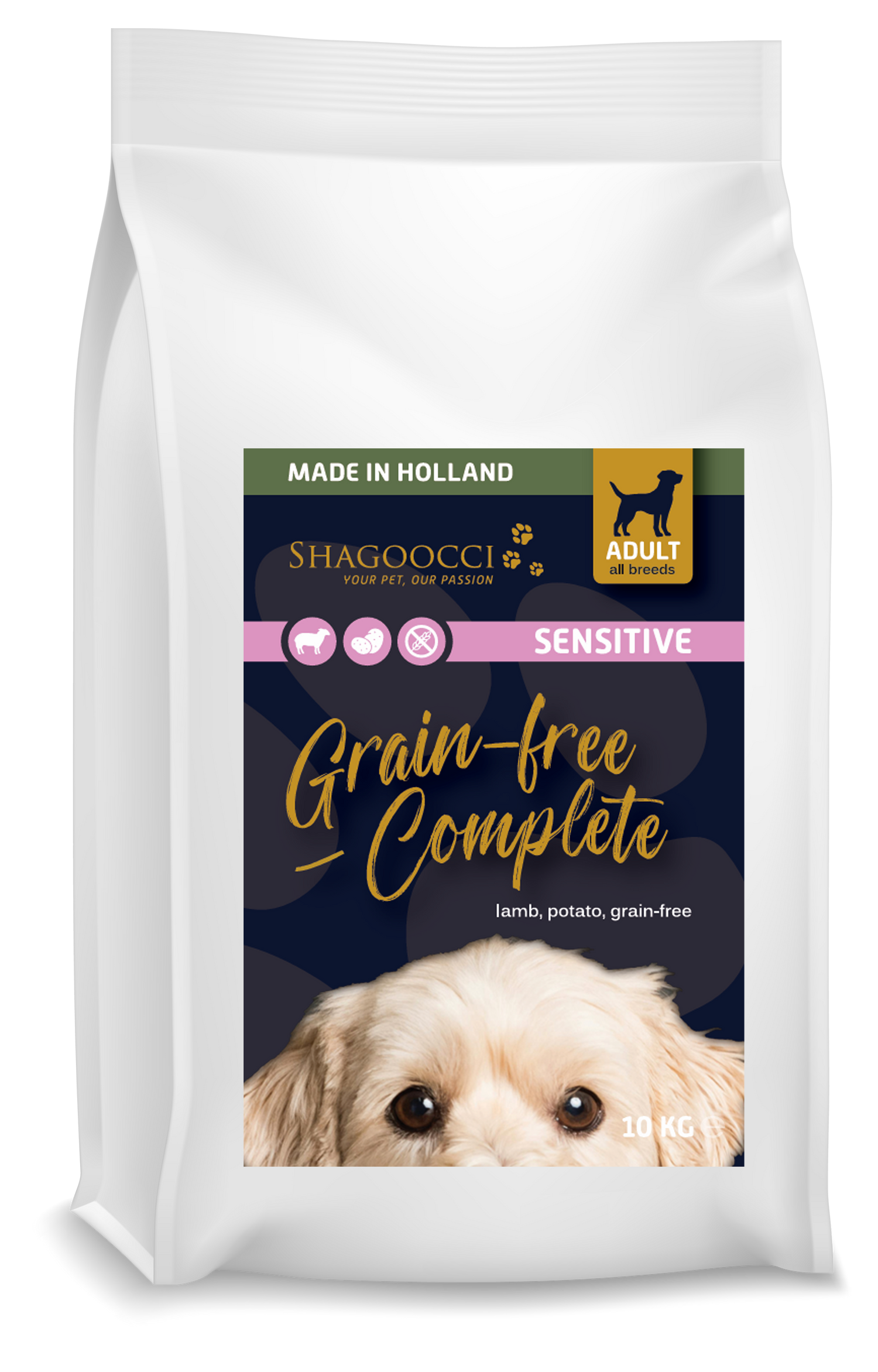 Sensitive - Grain Free Complete - Lamb, patato & grain free - Adult all breeds 10 kg